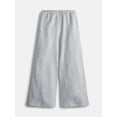 thumbnail image 2 of Weekend Academy Girls Fleece Wide Leg Pants, Sizes 4-18, 2 of 3