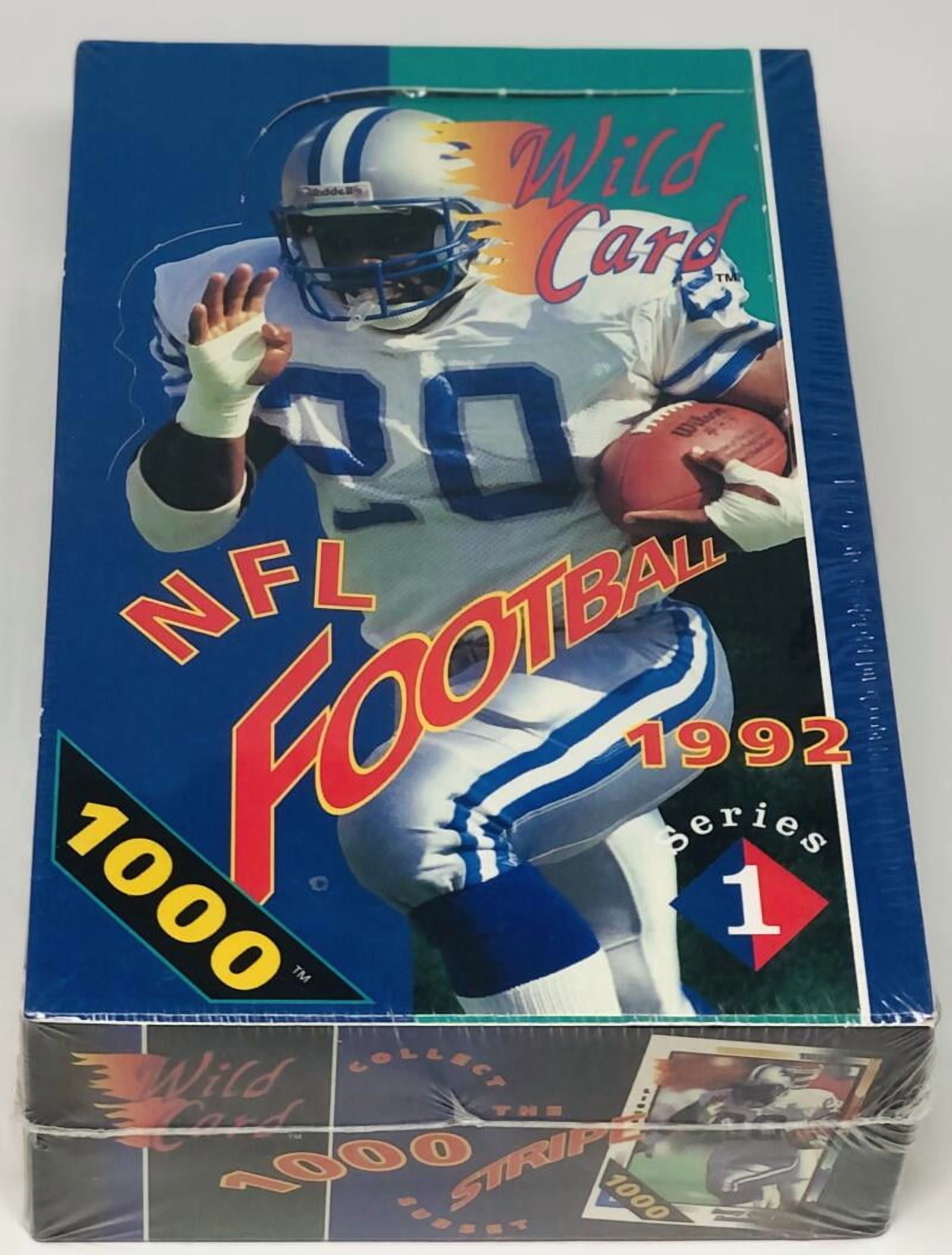 1992 Wild Card Series 1 Football Box