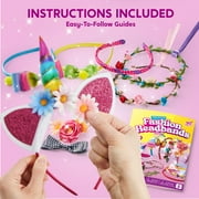 Joyfy Headband Making Kit for Girls, Make Your Own Fashion Headbands DIY Arts and Crafts, Hair Accessories Set Birthday Gift for Girls
