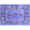 thumbnail image 1 of Ahgly Company Indoor Rectangle Oriental Blue Traditional Area Rugs, 8' x 10', 1 of 4
