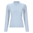 thumbnail image 1 of WEAIXIMIUNG Demi-Col Roulé avec un Chandail sur le Dessus pour Femmes Automne et Hiver, 1 of 9