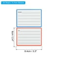 thumbnail image 2 of to from Return Address Mailing Labels 3.3x2.4 Inch, 50 Sheet Blank Mail Return Address Stickers, 2 of 6