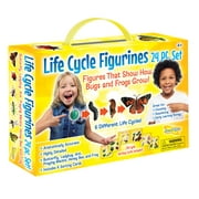 Insect Lore Life Cycle Figurines 24 Pieces Set with Handy Carry Case