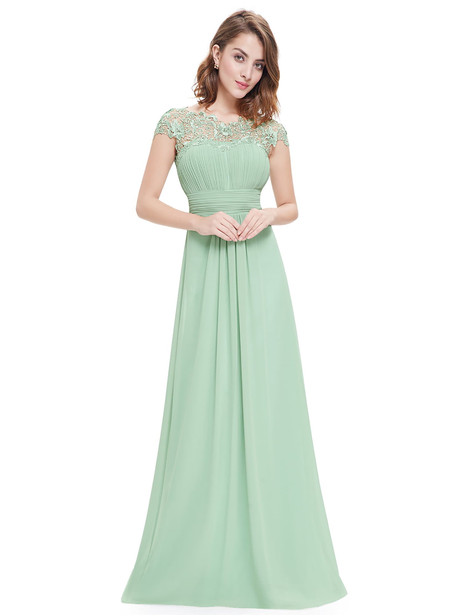 mint green special occasion dresses