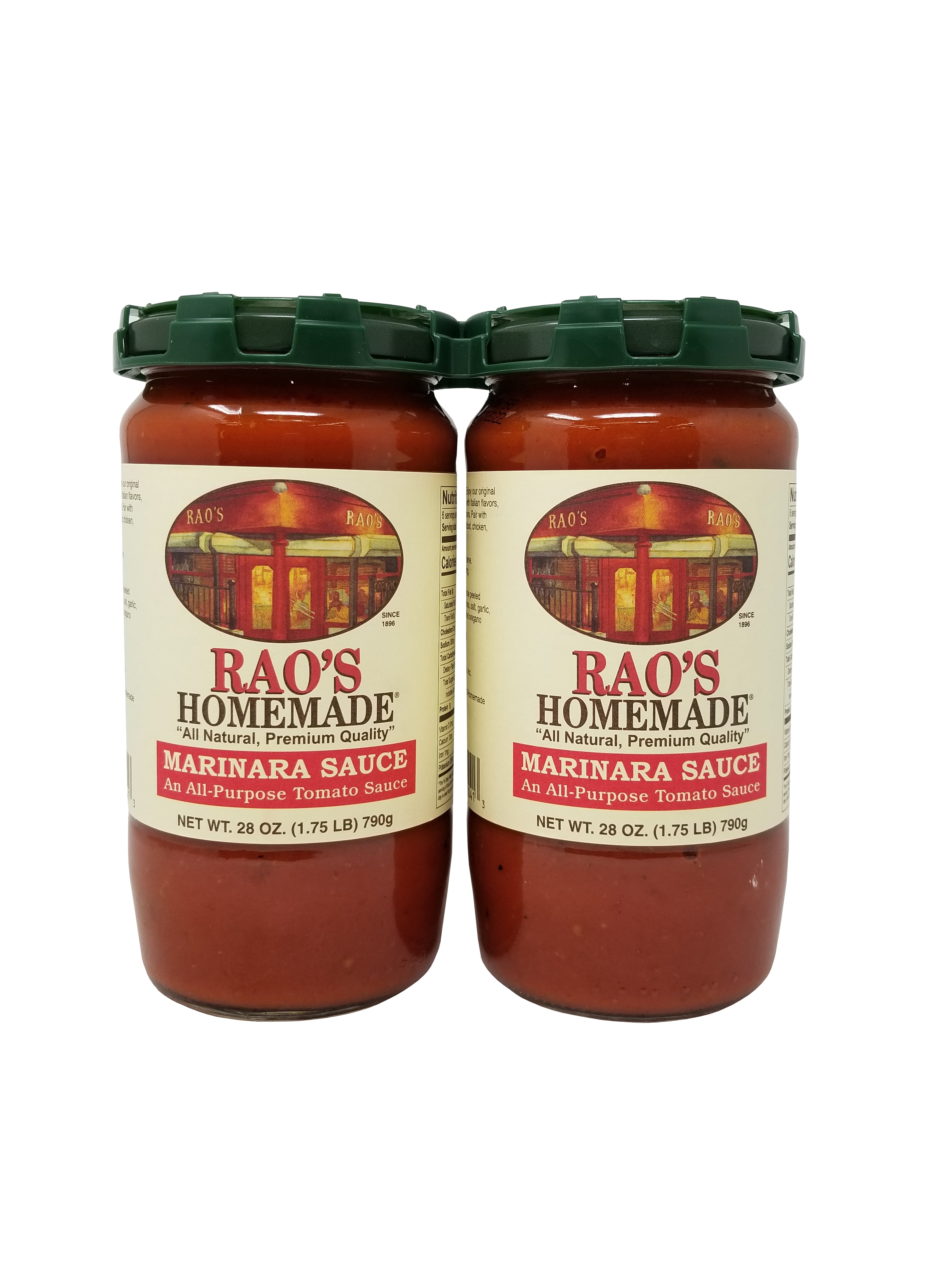 Rao's Homemade Marinara Tomato Sauce 28 OZ Each - 2 Pack - Walmart.com ...