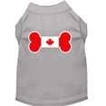 thumbnail image 3 of Pet Dog  Cat Shirt Screen Printed, "Bone Shaped Canadian Flag", 3 of 10