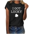 thumbnail image 1 of Chandail de la Saint-Patrick pour Femmes, Saint-Valentin, Imprimé, Hiver, Décontracté, Haut à Motif Floral, Chandails de la Saint-Patrick pour Femmes, 1 of 4