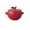 B, variant on geerera Cute Strawberry Ceramic Bowl with Lid & Handles, Oven-Safe Serving Bowl, Decorative Tableware for Soup, Stews, Desserts, Home Decor, Gifting