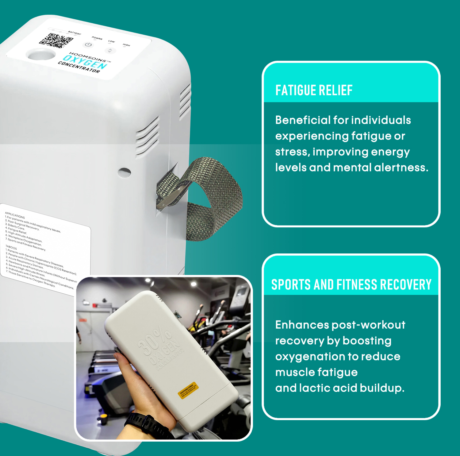 Oxygen Generator (ROG),Portable Oxygen  Tube Concentrator Machine
