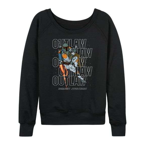 Star Wars - Outlaw Boba Fett - Women's French Terry Pullover Sweatshirt