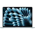 thumbnail image 1 of Restored Apple 15" MacBook Air with M4 chip, 10-core CPU / 10-core GPU, 16GB Memory, 512GB SSD - Sky Blue, 1 of 1