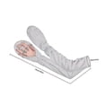 thumbnail image 5 of Manga protectora para el brazo Yashi para mujer protección solar UV verano ciclismo color gris, 5 of 5