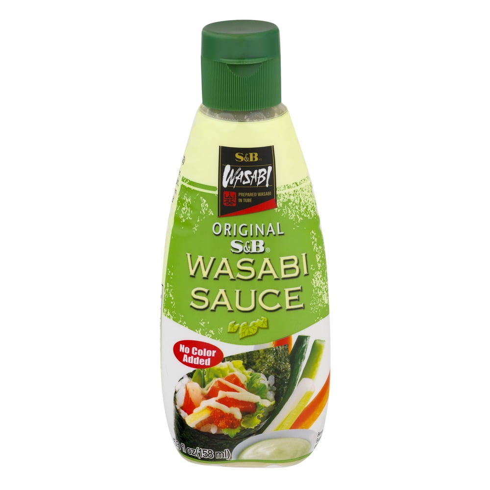 S&B Original Wasabi Sauce, 5.3 fl oz Bottle