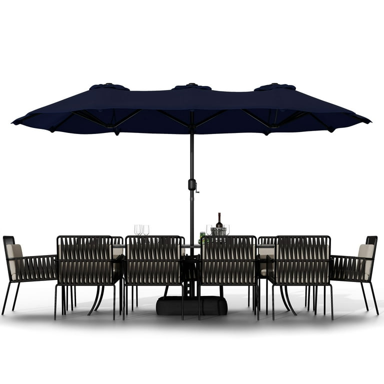 best patio umbrella design for wind Wind & Rain Patio Umbrellas