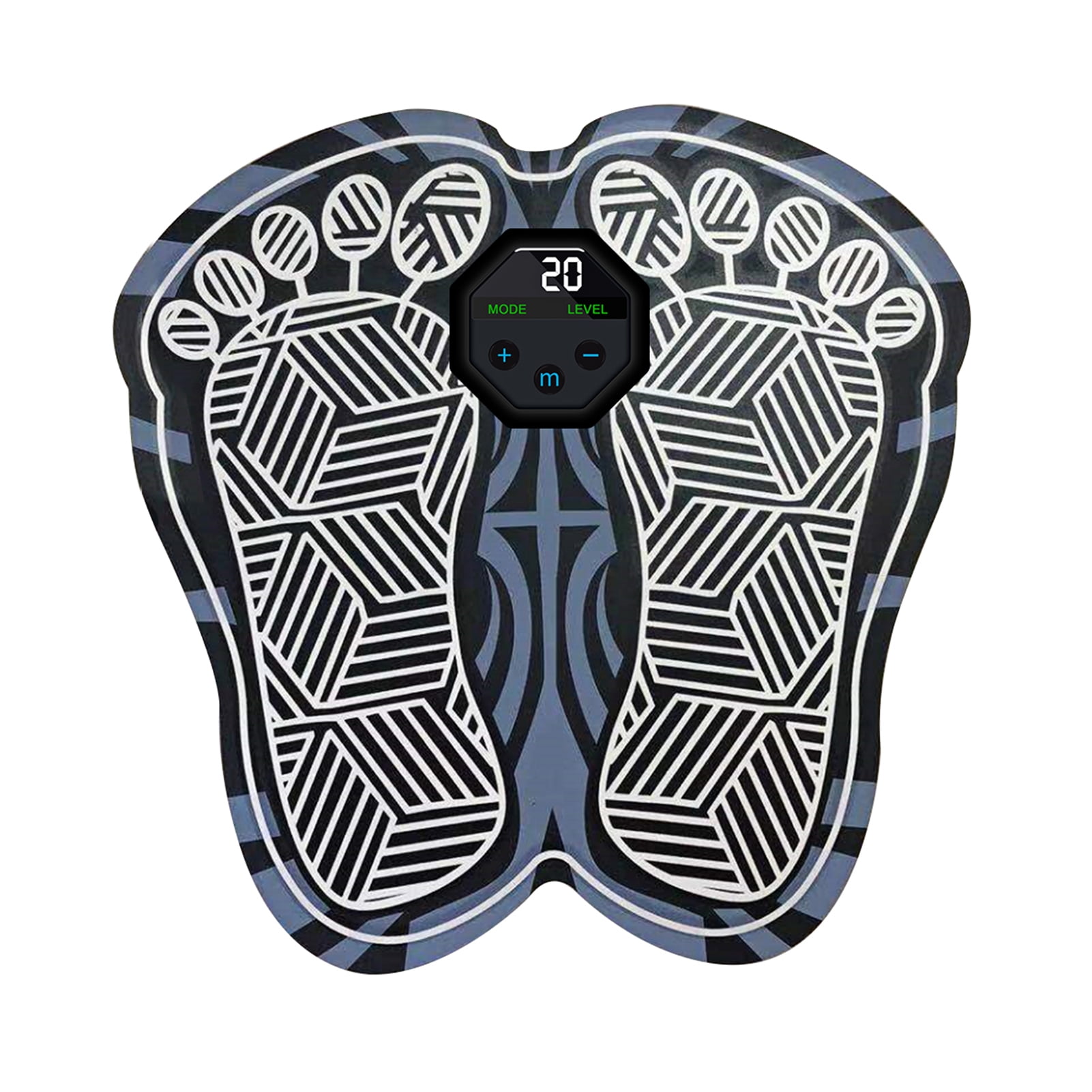Sinhoon Electric Foot Massager Mat Portable Foldable Foot Massage Pad