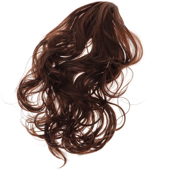 SOPOTUTU Black Curly Ponytail Hair Piece with Clip Drawstring Extension for Women 1 Set