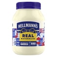 thumbnail image 3 of Hellmann's Real Mayonnaise, Deviled Egg Sandwich Spread Condiments, 30 Fl oz Jar, 3 of 13