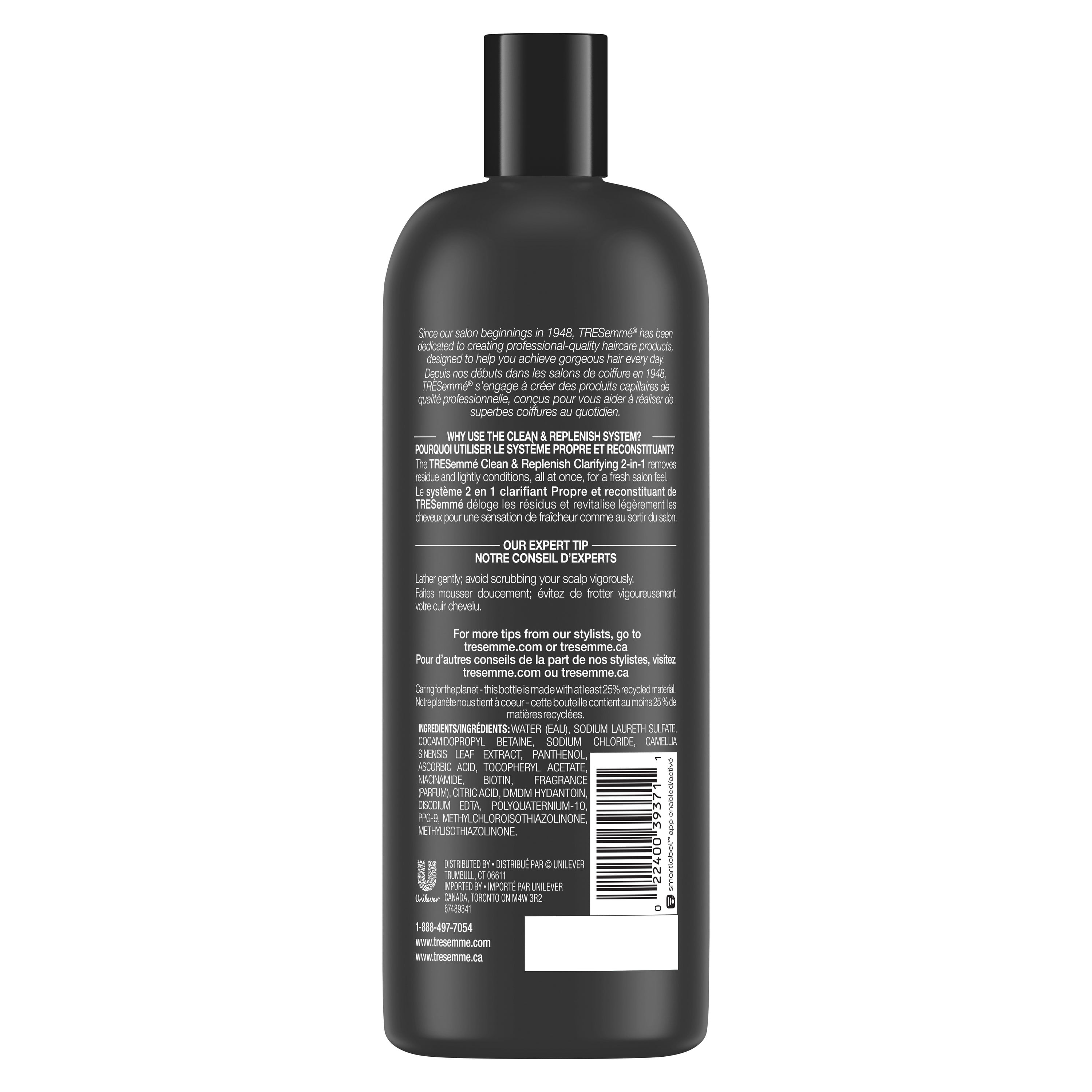 shampoo and conditioner products