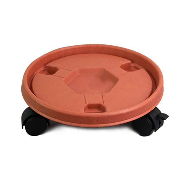 Mosiee Chariot Robuste en Résine avec Roues pour Tonneaux et Grandes Plantes en Pot