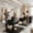 Black, variant on Baasha Professional All Black Hydraulic Styling Chair with Soft PU Leather, High-Density Foam Cushion, 360° Swivel, Stainless Steel Frame, Ergonomic Design, 330 lbs Capacity