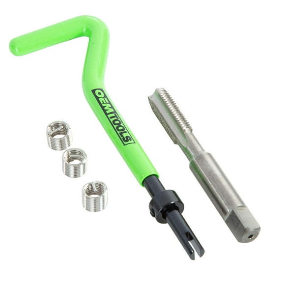 Kit de reparación de roscas OEMTOOLS 25628 M8 1.25 Spark Bujía