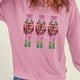 thumbnail image 4 of Sudadera con mangas de lentejuelas para mujer, moda navideña 2024, sudadera con cuello redondo de Cascanueces de Año Nuevo para mujer 2024, 4 of 5