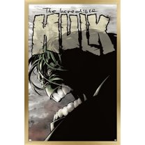 Marvel Comics - Hulk - Incredible Hulk #65 Wall Poster, 14.725" x 22.375", Framed