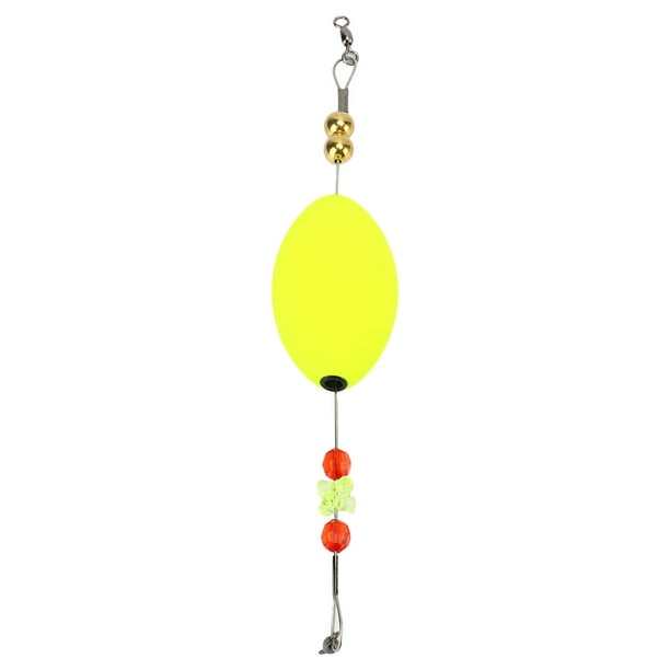 Bobber Stick, Sensitive Steel Good Buoyancy Low Resistance Red Fish Cork  Float Strong Water Resistance for Deepwater (Yellow)