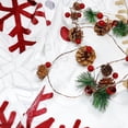 thumbnail image 6 of Christmas Throw Blanket Snowflake Fleece Throw Blanket Winter Holiday Lightweight Decorative Blanket Super Soft Cozy Throw Blanket for Home Sofa Couch(Red/Gold Snowflake) 60" x 80", 6 of 6