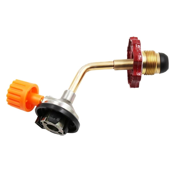 Válvula Inflación Cilindro Gas Recarga Accesorios Adaptador