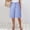 Sky Blue, variant on JJHGVB Cotton Linen Capris for Women Baggy Shorts Women Linen Bermuda Shorts for Women Pedal Pushers Below the Knee Resort Wear for Women Wide Leg Elastic Waist Women Linen Shorts Army Green L