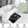 thumbnail image 3 of Note Non-Slip Polyester Kitchen Mat Indoor Rug Area Rugs Machine Washable Indoor Mat, 3 of 6