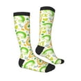thumbnail image 3 of Fotbe St Patrick's Day1 print Women's Men's Novelty Crew Socks Cotton Socks Knee High Socks for Walking,Running,Nurses,Pregnancy, 3 of 9