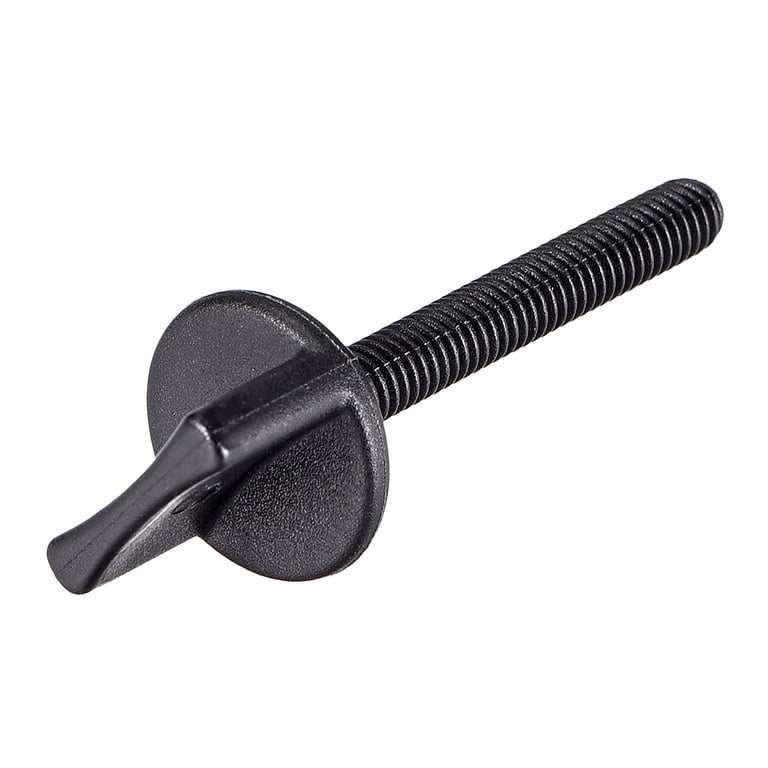 Ganter High Knurled Screws DIN 464 – M5 Thread, 8mm Length, Burnished Steel (Pack Of 10)