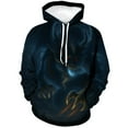 thumbnail image 2 of QTAGTESS Novelty Men's Chinese Dragon Graphic Hoodie Anime Mythical Beast Sweatshirts Gothic Fantasy Creature Pullover, 2 of 8