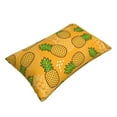 thumbnail image 3 of LNWH Rectangle Pillow Cover, Tropical Fruit Pineapple Background Cushion Covers Pillowcase for Couch Bedroom Sofa, 16"x24", 3 of 7