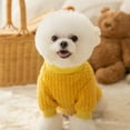 thumbnail image 3 of LANFENG Dog Winter Sweater Warm Dog Coat Cute Bear Pattern Dog Shirt Dog Sweater Dog Outfits Christmas Dog Clothes Dog Overalls Dog Sweatshirt Puppy Hoodie, 3 of 6