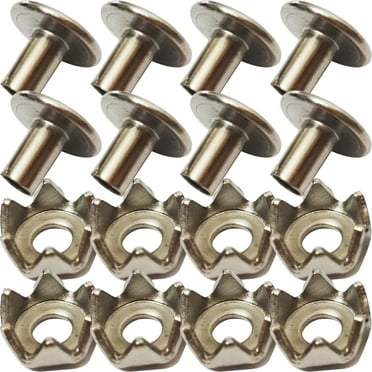 100 Pcs Cleats Crampons for Snow and Ice Screws Shoes Grippers Stainless Steel Spikes Grips The