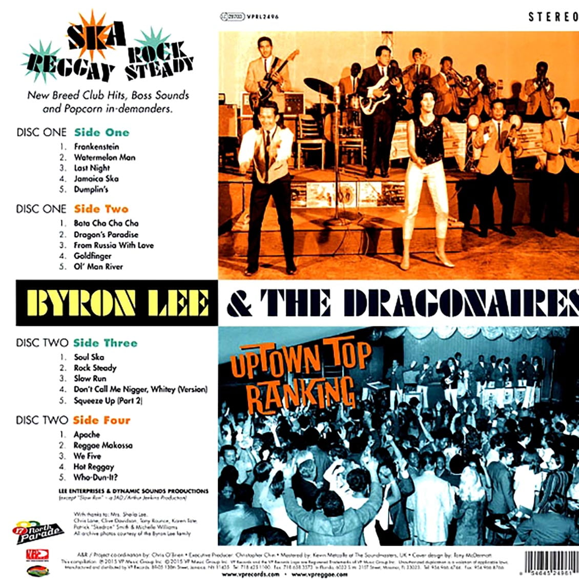 Byron Lee & Dragonaires - Uptown Top Ranking - Music