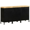 thumbnail image 1 of vidaXL Sideboard with 3 Drawers and 4 Doors Rough Mango Wood 2 Shelves, 1 of 4