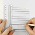 thumbnail image 2 of WHAMVOX 1Pc Goniometer Ruler Transparent Plastic for Professionals Home Use, 2 of 8