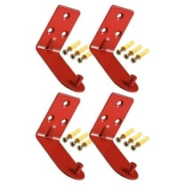 LITINKIMI 4Pcs Metal Fire Extinguisher Brackets for Wall Mounting Fire Safety Use