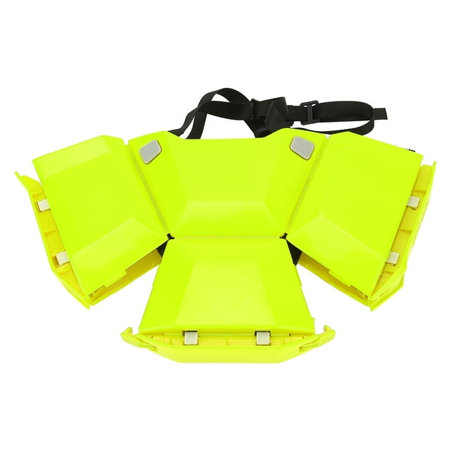 Casque de Sécurité en Plastique, Sangle Réglable Haute Résistance Protection de la Tête Facile à Utiliser Casque Pliable pour Véhicule Cyclisme Sports Blanc, Gris, Vert, Orange