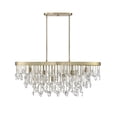thumbnail image 4 of Glam Eight Light Chandelier in Noble Brass Finish Bailey Street Home 159-Bel-4167441, 4 of 4