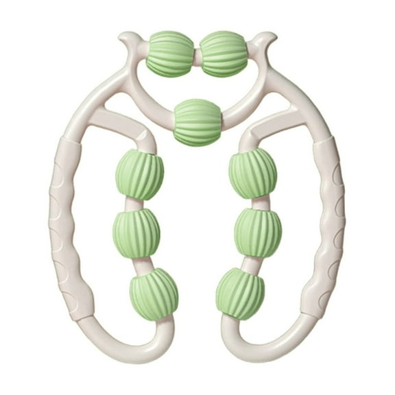 9 Wheel Leg Massager Roller, Muscle Massage Stick for Deep Tissue Pain Relief, Body Sculpting for Thighs, Legs, Waist, Arms