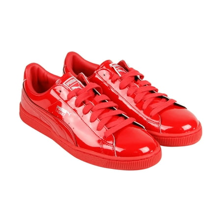 puma basket matte and shine lace up sneakers puma basket matte and shine lace up sneakers