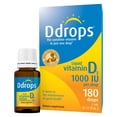 thumbnail image 1 of Gotas líquidas de vitamina D para adultos 1000 UI 180 gotas, 1 of 8