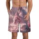 thumbnail image 1 of Balery Pink Lotus Buddha Traje de Baño Estilo Hawaiano para Hombre, Shorts de Secado Rápido con Bolsillos-X-Large, 1 of 6