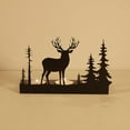 thumbnail image 1 of Reindeer Tea Candle Holder Christmas Ornament Metal Candle Holder Centerpiece Home Candle Holders Decorative Light up Candle Holder Candle Holder Hand Candle Holder Bundle Tall Taper Candle Holders, 1 of 2