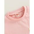 thumbnail image 5 of Bagilaanoe Newborn Baby Girl Boy Rompers Contrast Color Short Sleeve Bodysuits 3M 6M 12M 18M 24M Infant Casual One Piece Short Jumpsuit, 5 of 8